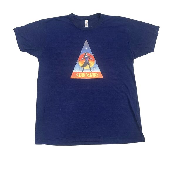 Star Wars Episode VII 7 Force Awakens ILM VFX PRODUCTION CREW Tee Shirt 2015 - Picture 1 of 9